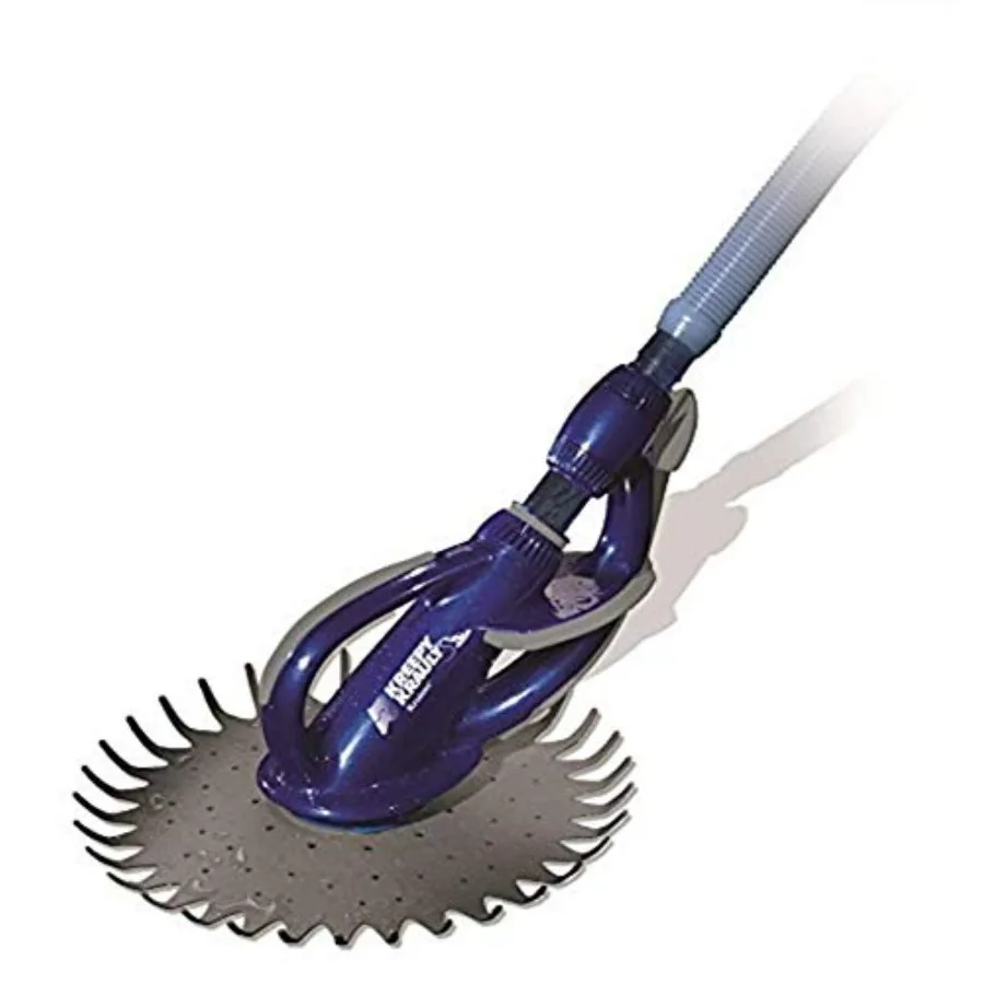 Inground pool cleaner for automatic cleaning, durable PVC material, blue color, energy-efficient suction-powered operation
Inground pool cleaner for automatic cleaning, durable PVC material, blue color, energy-efficient suction-powered operation