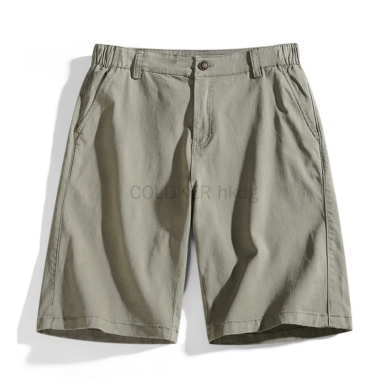 New Summer Cotton Solid Shorts Men High Quality Casual Business Pants Social Elastic Waist Men Shorts 6 Colors Beach Shorts
New Summer Cotton Solid Shorts Men High Quality Casual Business Pants Social Elastic Waist Men Shorts 6 Colors Beach Shorts