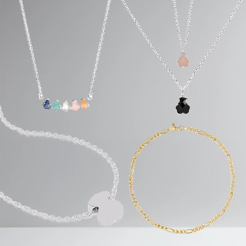 High Quality S925 Silver Necklace, Elegant Fashion, Can Be Matched with The Same Ring and Bracelet, A Variety of Choices
High Quality S925 Silver Necklace, Elegant Fashion, Can Be Matched with The Same Ring and Bracelet, A Variety of Choices