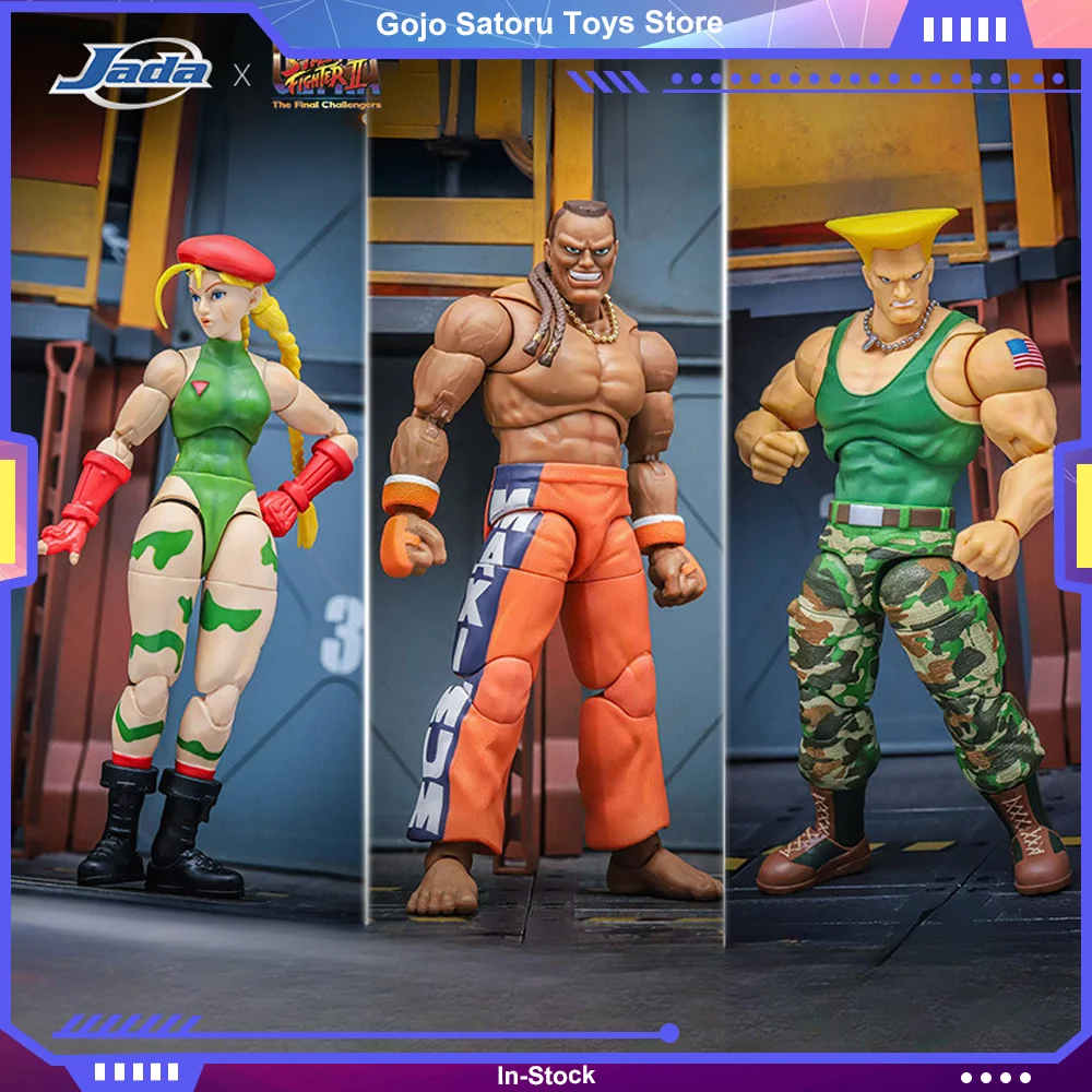 In Stock Original Jada Street Fighter 6 Anime Figure 15cm Cammy White Guile Dee Jay Action Figure Model Game Collection Toy Gift
In Stock Original Jada Street Fighter 6 Anime Figure 15cm Cammy White Guile Dee Jay Action Figure Model Game Collection Toy Gift
