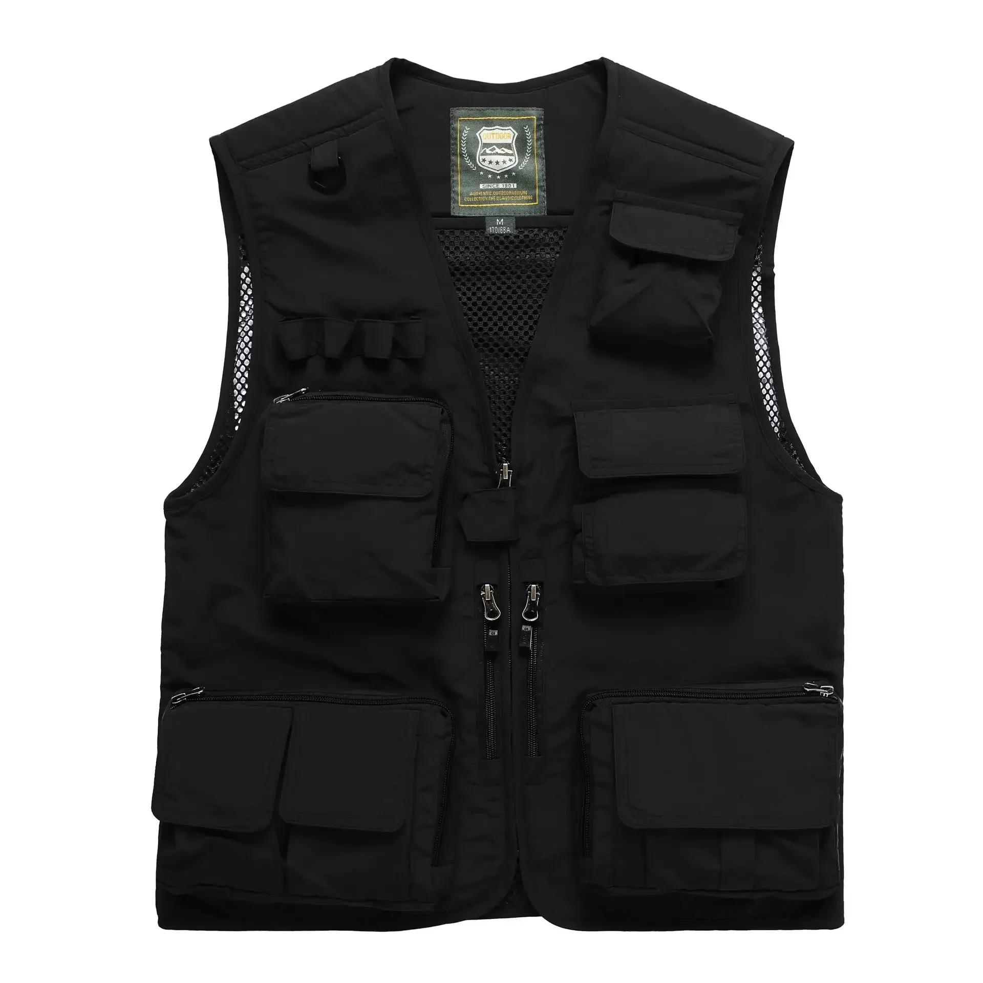 Summer New Vest Quick-drying Sweat-absorbing Mesh Multi-pocket Photography Advertising Fishing Large-size Men's Vest
Summer New Vest Quick-drying Sweat-absorbing Mesh Multi-pocket Photography Advertising Fishing Large-size Men's Vest