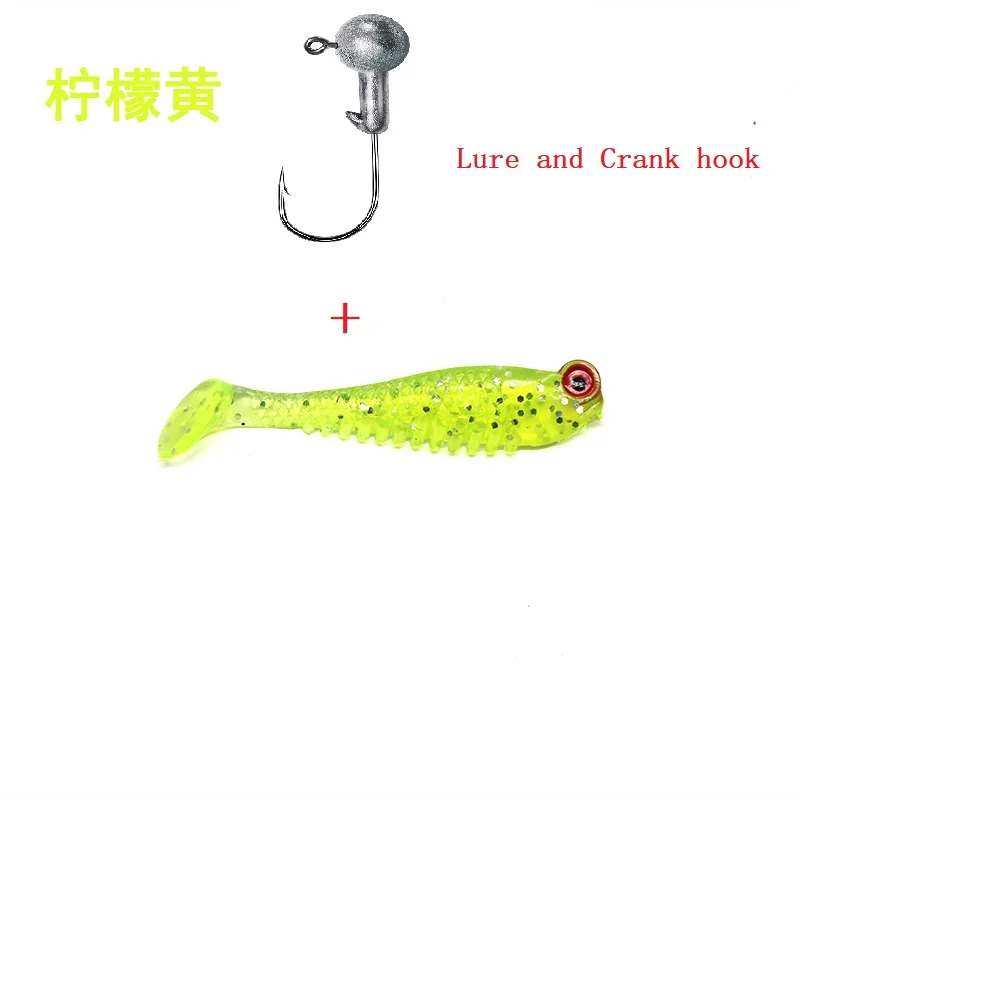 Latest Fishing Lures soft lure Artificial bait Predator Tackle for pike and Pike With Accessories Lead BKK Hook
Latest Fishing Lures soft lure Artificial bait Predator Tackle for pike and Pike With Accessories Lead BKK Hook