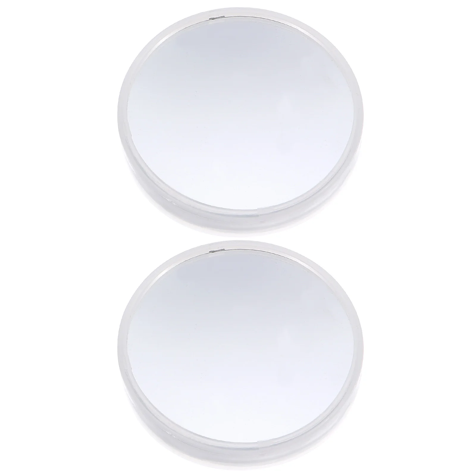 2Pcs Microscope Reflector Mirror Professional Grade Glass Laboratory Supplies for Biological Experiments Clear Imaging Efficient