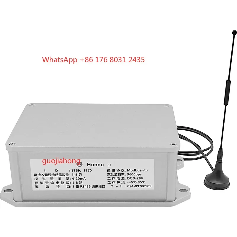 Modbus-RTU Protocol 4-20mA RS485 Receiver Transmitter OEM & ODM Supported Analog Wireless Temperature Sensor 
Modbus-RTU Protocol 4-20mA RS485 Receiver Transmitter OEM & ODM Supported Analog Wireless Temperature Sensor