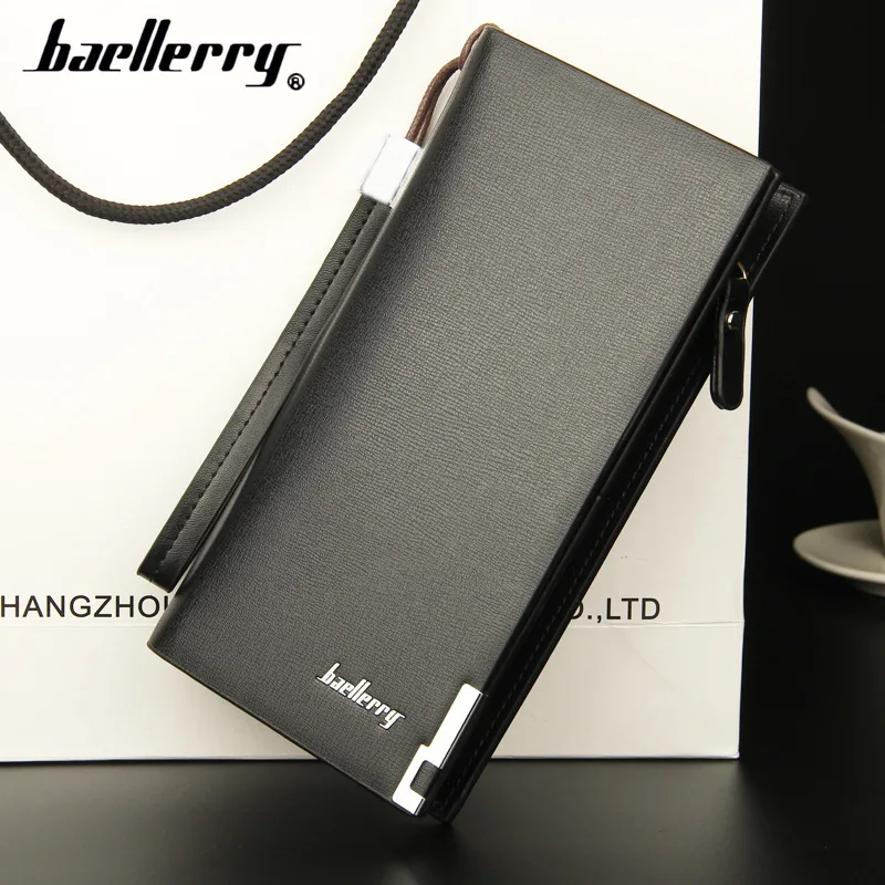 Длинный кошелек Baellerry для мужчин, многофункциональный клатч на молнии, мужская сумочка в европейском и американском стиле
Длинный кошелек Baellerry для мужчин, многофункциональный клатч на молнии, мужская сумочка в европейском и американском стиле