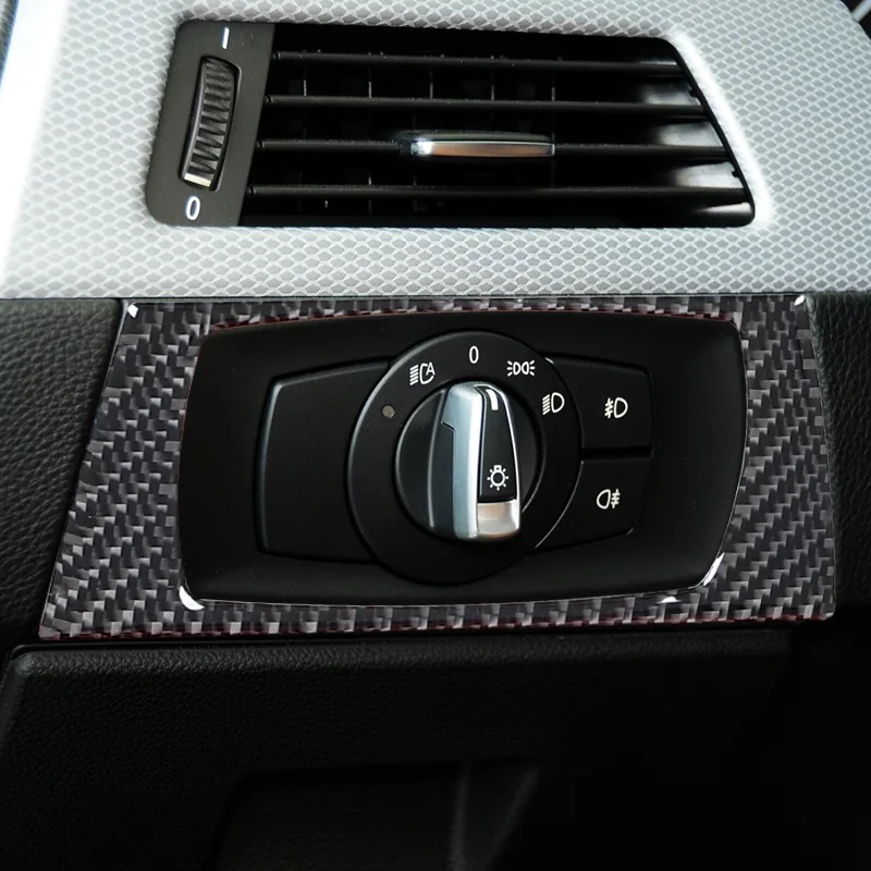 For BMW 3 Series 07-13 Car Interior Modification Carbon Fiber Headlight Switch Panel Decorative Stickers
For BMW 3 Series 07-13 Car Interior Modification Carbon Fiber Headlight Switch Panel Decorative Stickers