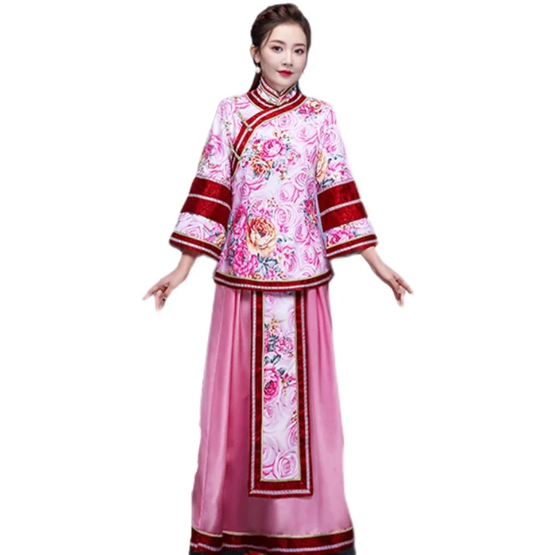 2026 Republic of China style young grandma Chinese bridesmaids and bridesmaids performance costumes
2026 Republic of China style young grandma Chinese bridesmaids and bridesmaids performance costumes