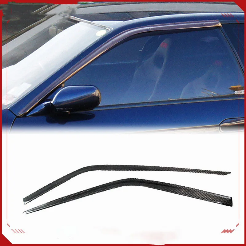 Suitable for Nissan modified GTR32 Skyline GTS carbon fiber barometer rain eyebrows, window eyebrows with rain visors
Suitable for Nissan modified GTR32 Skyline GTS carbon fiber barometer rain eyebrows, window eyebrows with rain visors
