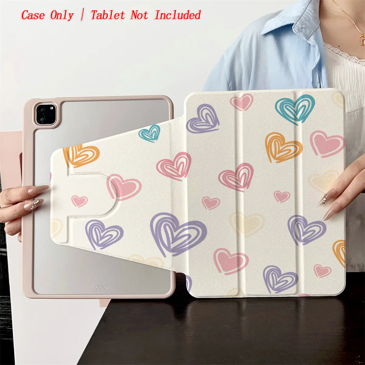 Trendy Playful Many Colorful Hearts Design iPad Cover For Apple iPad 10th Gen Pro 11 Air 4 Mini 6 Protective Case
Trendy Playful Many Colorful Hearts Design iPad Cover For Apple iPad 10th Gen Pro 11 Air 4 Mini 6 Protective Case