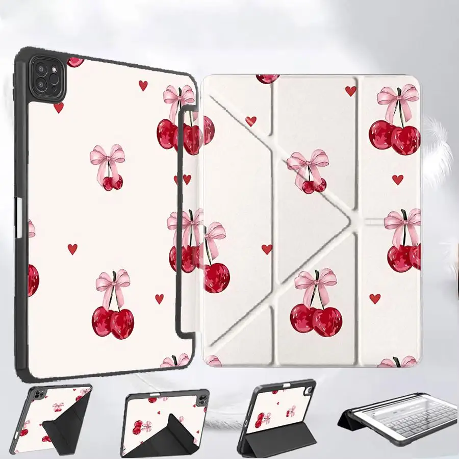 Cartoon Love Cherry Holder Cover Tablet Case For iPad Air 4 5 M3 M2 M4 11inch Mini 6 7 Pro 2025 Pro 11th 10th 9th 8th 7th
Cartoon Love Cherry Holder Cover Tablet Case For iPad Air 4 5 M3 M2 M4 11inch Mini 6 7 Pro 2025 Pro 11th 10th 9th 8th 7th
