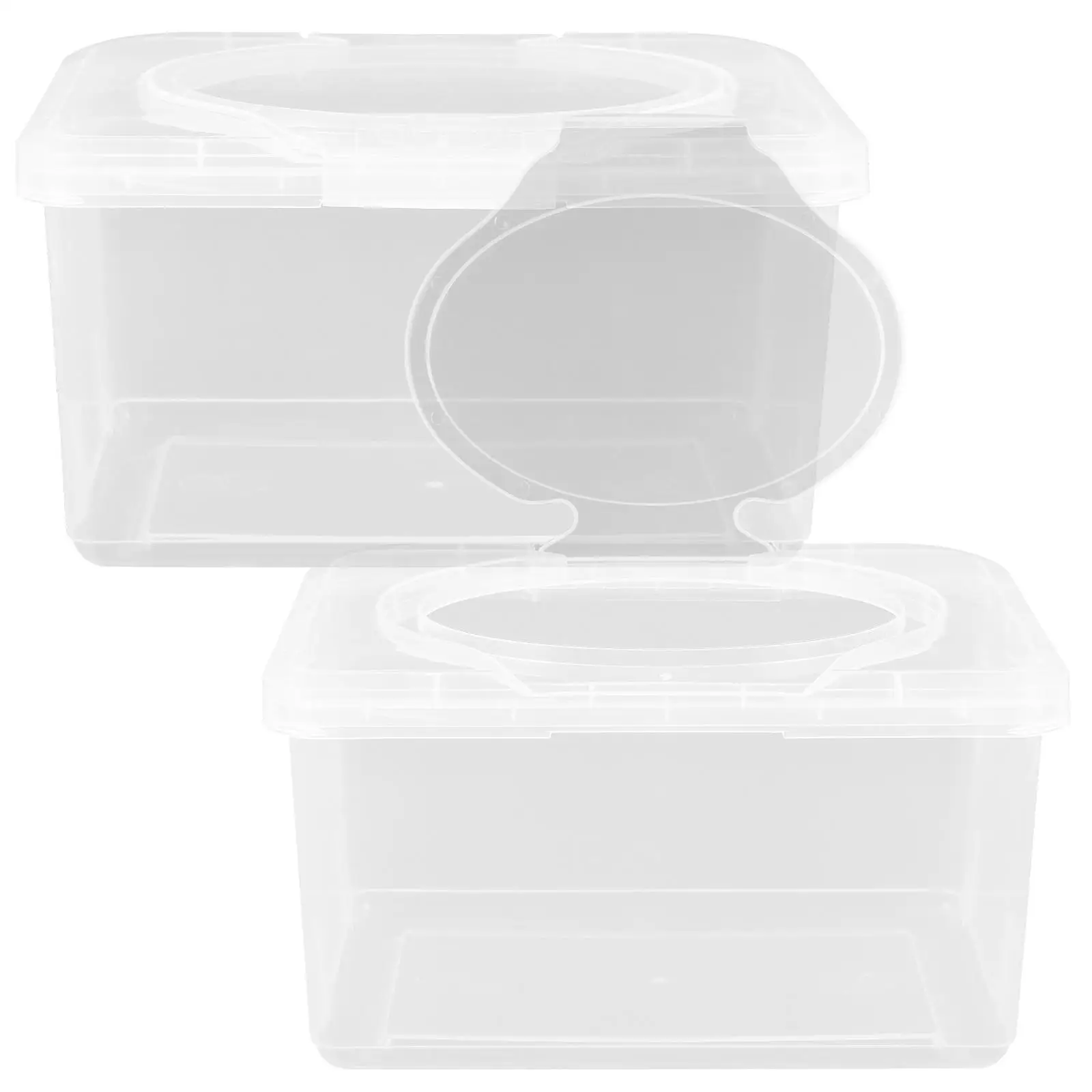 2pcs Baby Wipes Container Refillable Portable Dispenser Bathroom PP Material Transparent Lid Easy Open Stable Practical Travel
2pcs Baby Wipes Container Refillable Portable Dispenser Bathroom PP Material Transparent Lid Easy Open Stable Practical Travel
