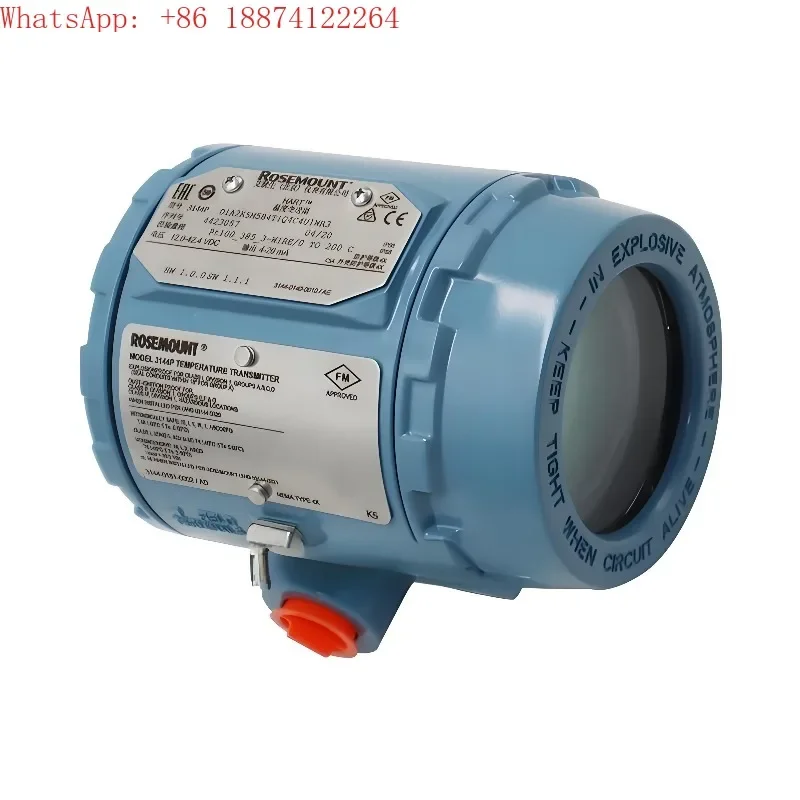 Original Good Price Rosemount 3144P Temperature Transmitter PT100 with 4-20mA Hart Rtd Sensor Ultra-high Precision Stability
Original Good Price Rosemount 3144P Temperature Transmitter PT100 with 4-20mA Hart Rtd Sensor Ultra-high Precision Stability