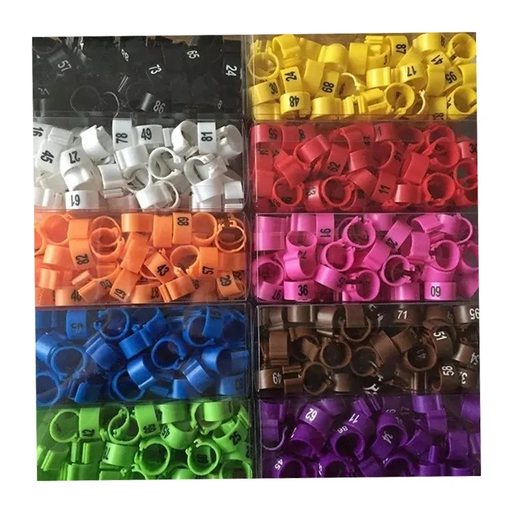 Plastic Open Bird Ring With Serial Number 1-100 Customized Phone Name Racing Pigeons Homer Plastic Clip Rings
Plastic Open Bird Ring With Serial Number 1-100 Customized Phone Name Racing Pigeons Homer Plastic Clip Rings