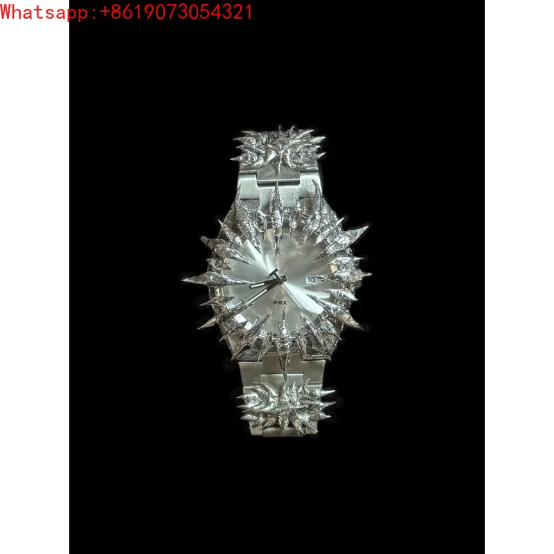 The Great Qin Empire handmade original special-shaped dragon scale spike soldering watch
The Great Qin Empire handmade original special-shaped dragon scale spike soldering watch