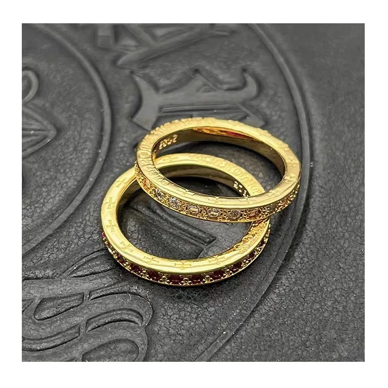 Trendy Thai Silver Gold-plated Full Diamond Ring, White Diamond Cross, Pink Diamond Stacked Tail Ring, Niche High-end Feeling
Trendy Thai Silver Gold-plated Full Diamond Ring, White Diamond Cross, Pink Diamond Stacked Tail Ring, Niche High-end Feeling