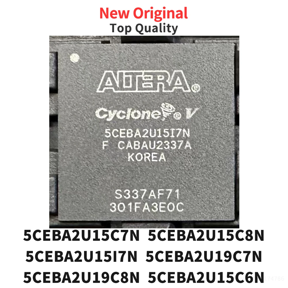 (1 Piece) 5CEBA2U15C7N 5CEBA2U15C8N 5CEBA2U15I7N 5CEBA2U19C7N 5CEBA2U19C8N 5CEBA2U15C6N BGA Original
(1 Piece) 5CEBA2U15C7N 5CEBA2U15C8N 5CEBA2U15I7N 5CEBA2U19C7N 5CEBA2U19C8N 5CEBA2U15C6N BGA Original