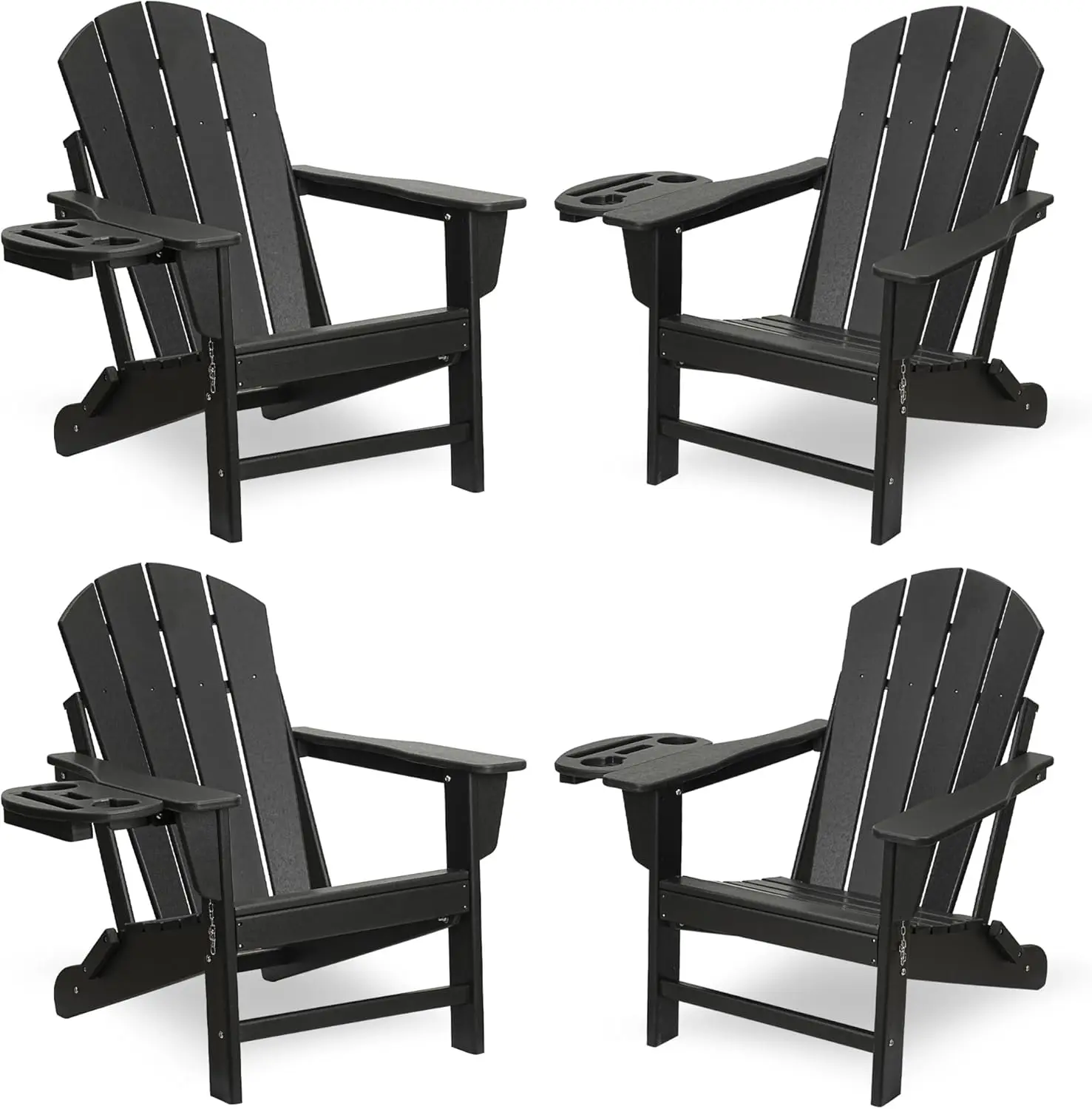 Набор стульев Adirondack из 4 складных стульев Adirondack HDPE, всепогодный стул Adirondack с подстаканниками 4 в 1, лотками
Набор стульев Adirondack из 4 складных стульев Adirondack HDPE, всепогодный стул Adirondack с подстаканниками 4 в 1, лотками