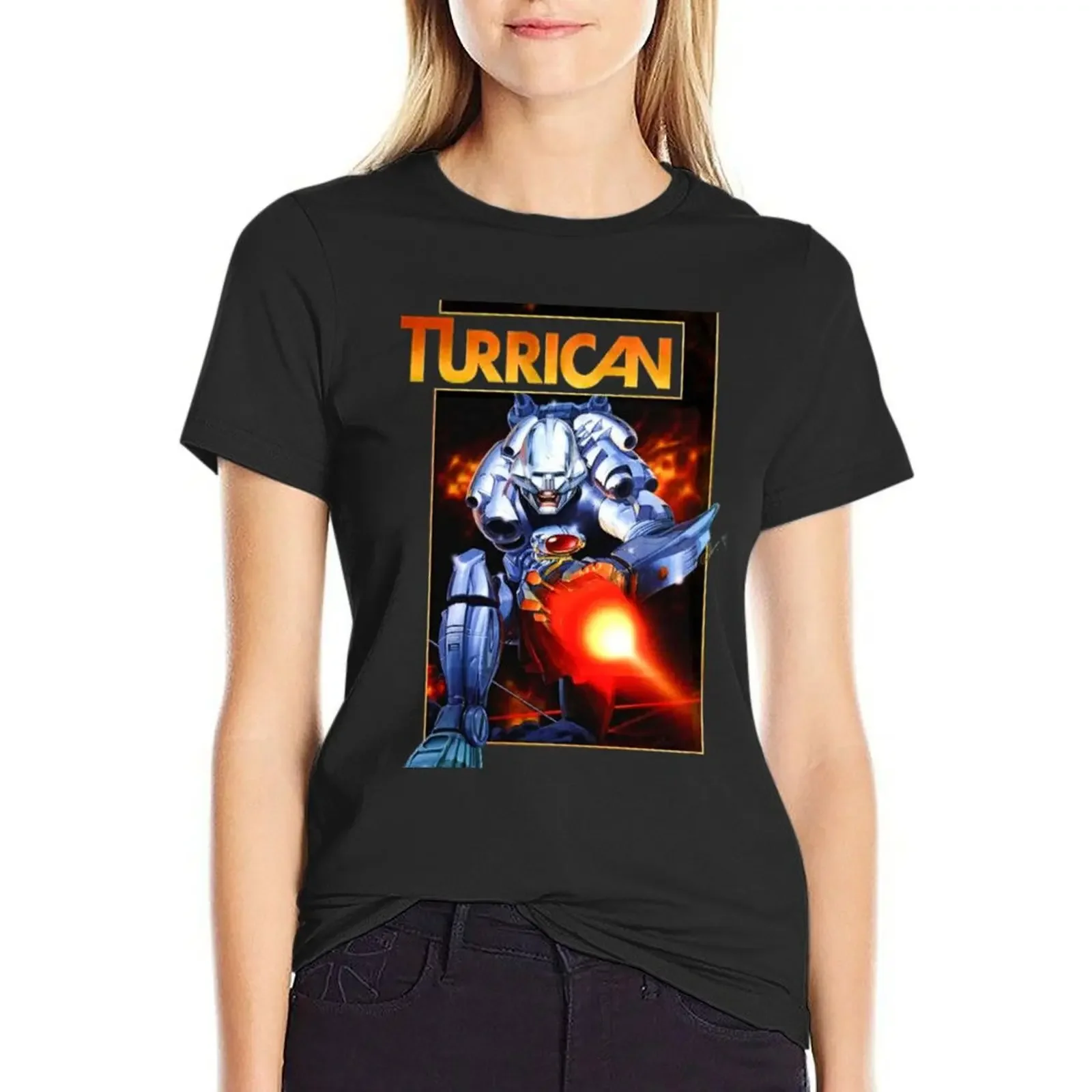 Turrican (Transparent) C64 T-Shirt customs design your own korean fashion sublime graphics t-shirts for Women cotton
Turrican (Transparent) C64 T-Shirt customs design your own korean fashion sublime graphics t-shirts for Women cotton