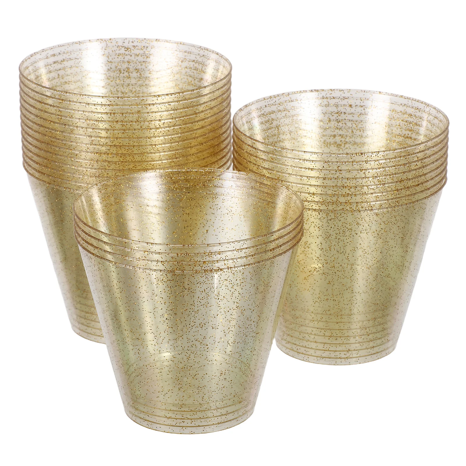25pcs Decorative Plastic Cups 9Oz Clear Glitter Disposable Small Tasting Cups For Party Dessert Parfait Pudding Appetizer Event
25pcs Decorative Plastic Cups 9Oz Clear Glitter Disposable Small Tasting Cups For Party Dessert Parfait Pudding Appetizer Event