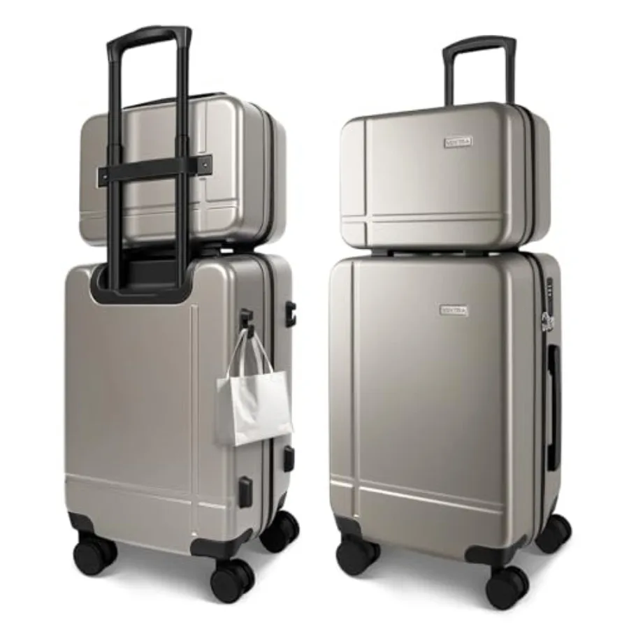 2 Pcs Carry on Luggage Set, 14 in 20 in Hard Shell Suitcase with TSA Lock, 360 Silent Spinner Wheels, Durable and Stylish Trave
2 Pcs Carry on Luggage Set, 14 in 20 in Hard Shell Suitcase with TSA Lock, 360 Silent Spinner Wheels, Durable and Stylish Trave