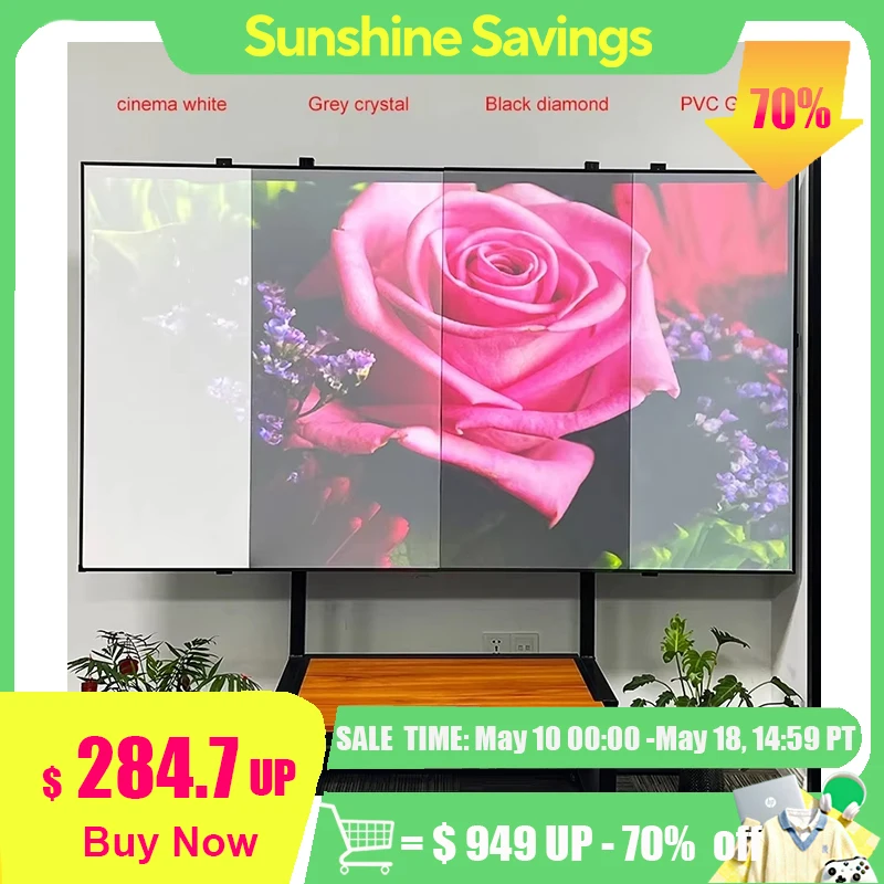 Black Diamond ALR Projector Screen Ambient Light Rejecting Fixed Frame 1CM Bezel for High Brightness Projector 4K 3D Projection
Black Diamond ALR Projector Screen Ambient Light Rejecting Fixed Frame 1CM Bezel for High Brightness Projector 4K 3D Projection