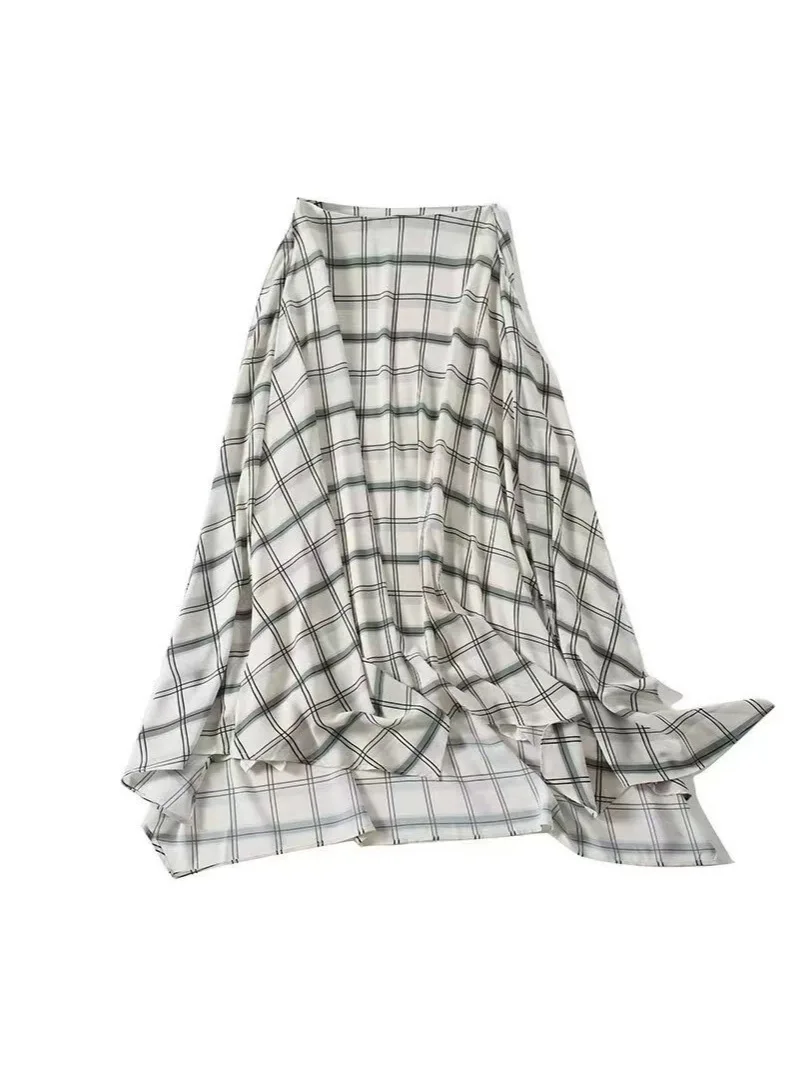 Dave&Di Summer New Women's Clothing European And American Style Asymmetrical A-line Skirt Long Skirt Woman Clothing Faldas Skirt
Dave&Di Summer New Women's Clothing European And American Style Asymmetrical A-line Skirt Long Skirt Woman Clothing Faldas Skirt