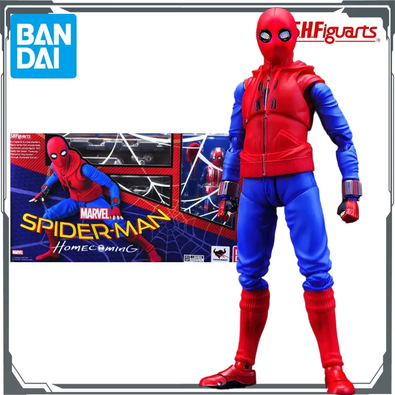 BANDAI Original S.H.Figuarts Паук-Человек (домашний костюм) Броня Фигурки Игрушки для мальчиков Рождественский подарок Коллекционная модель Украшения
BANDAI Original S.H.Figuarts Паук-Человек (домашний костюм) Броня Фигурки Игрушки для мальчиков Рождественский подарок Коллекционная модель Украшения