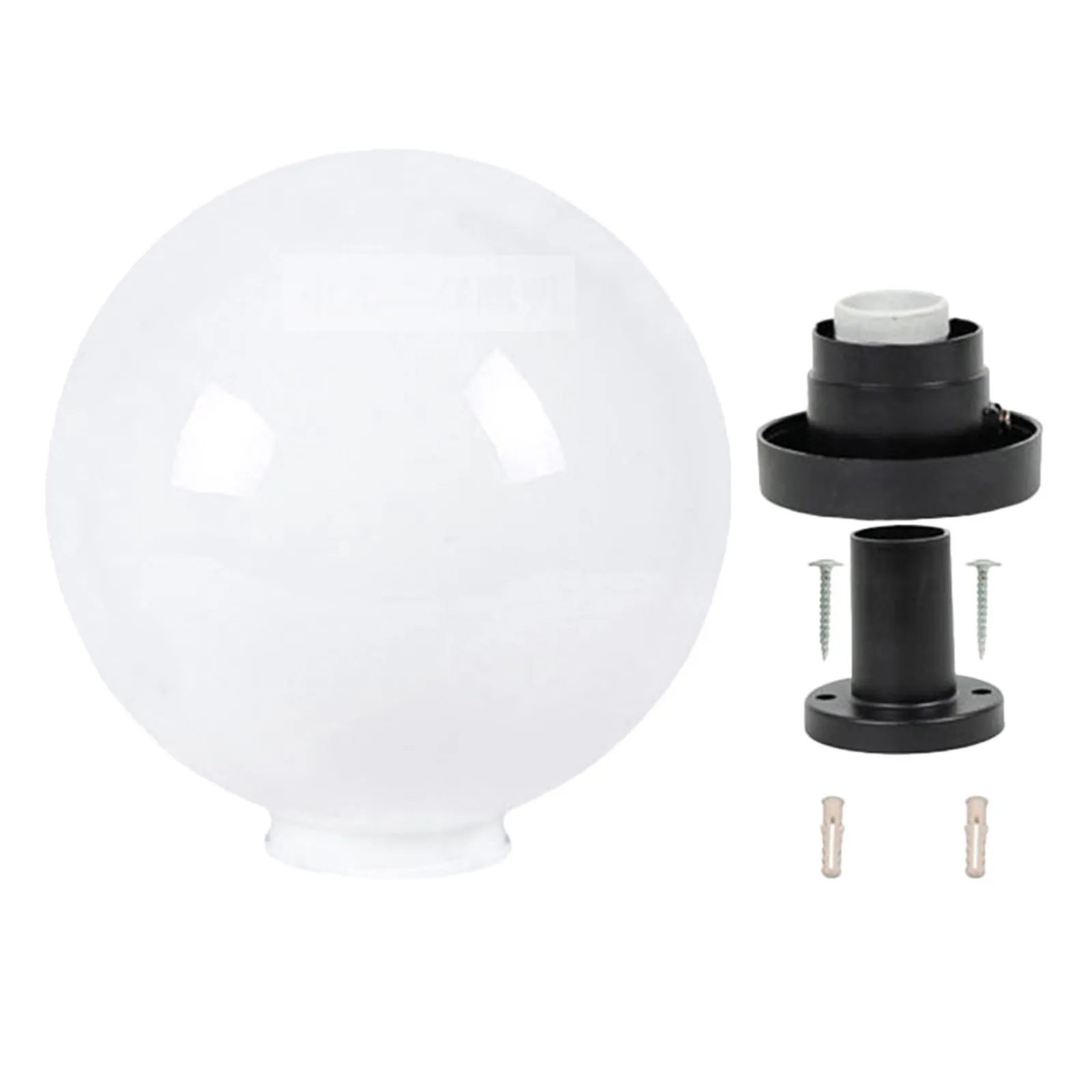 Acrylic Sphere Post Lights Lampshade Outdoor Lamp Cover Round Garden Yard Lamp Shade for Patio Column Lighting Waterproof
Acrylic Sphere Post Lights Lampshade Outdoor Lamp Cover Round Garden Yard Lamp Shade for Patio Column Lighting Waterproof