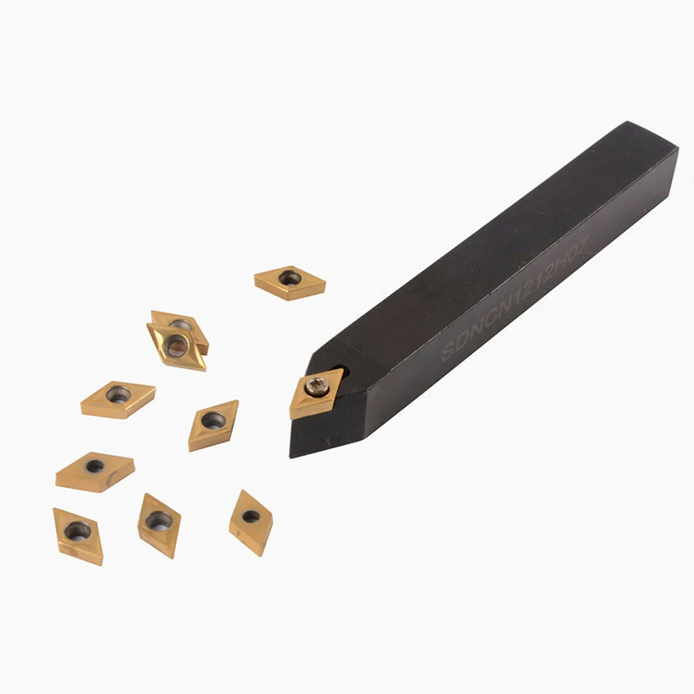 Turning Tool Holder Carbide Inserts Finishing Lathe External M2.5 X6 SDNCN1212H07 Semi-finishing T8 Wrench 10pcs
Turning Tool Holder Carbide Inserts Finishing Lathe External M2.5 X6 SDNCN1212H07 Semi-finishing T8 Wrench 10pcs