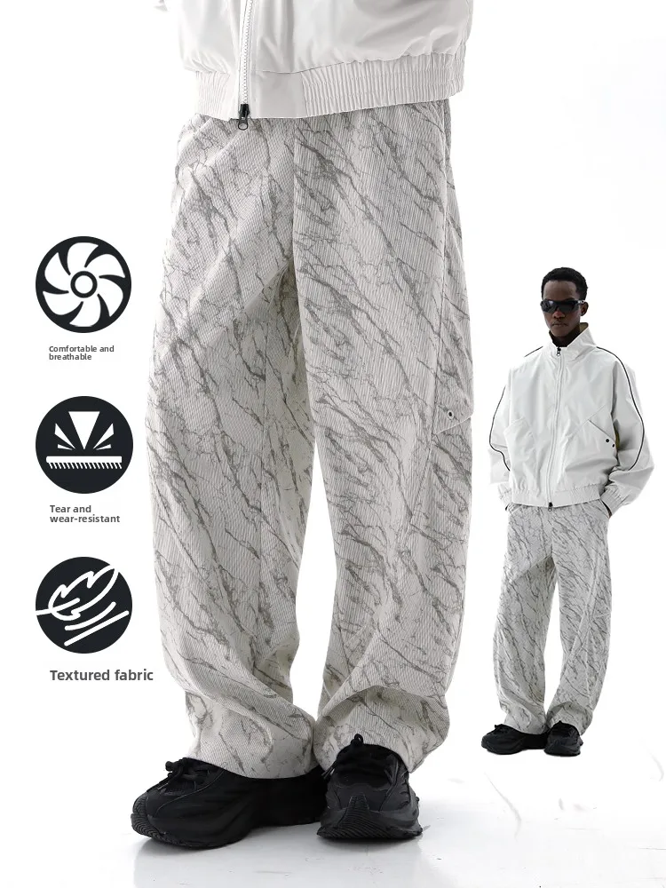 MMOPTOP Men's Casual Loose Fit Straight Leg Pants American Sle Texture Sensation Autumn Wear Polyester Fiber Efficient Brea...
MMOPTOP Men's Casual Loose Fit Straight Leg Pants American Sle Texture Sensation Autumn Wear Polyester Fiber Efficient Brea...