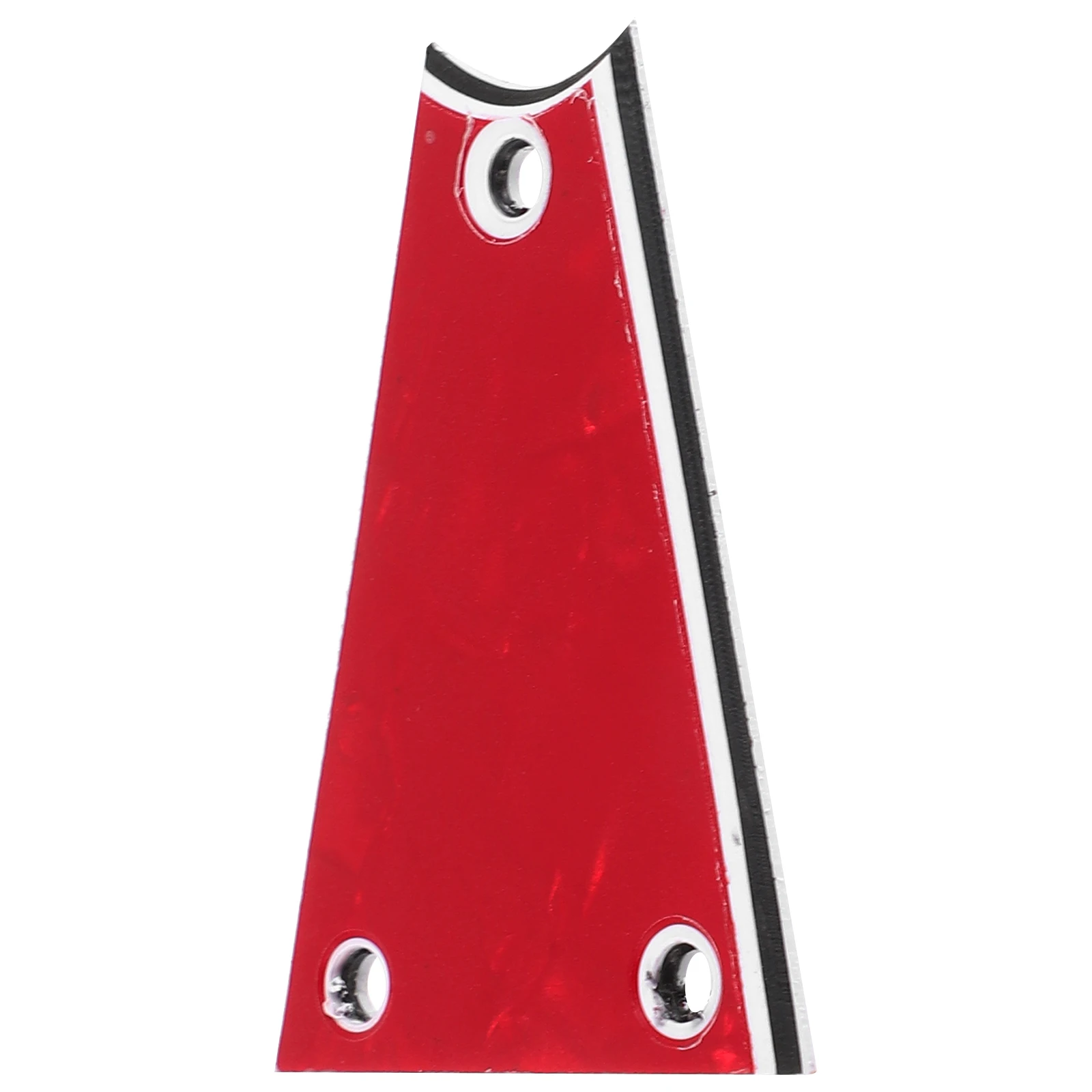 Electric Guitar Accessories Truss Rod Cover 3 Hole Red PVC Material Triangle Cover Plate Bass Parts Replacement
Electric Guitar Accessories Truss Rod Cover 3 Hole Red PVC Material Triangle Cover Plate Bass Parts Replacement