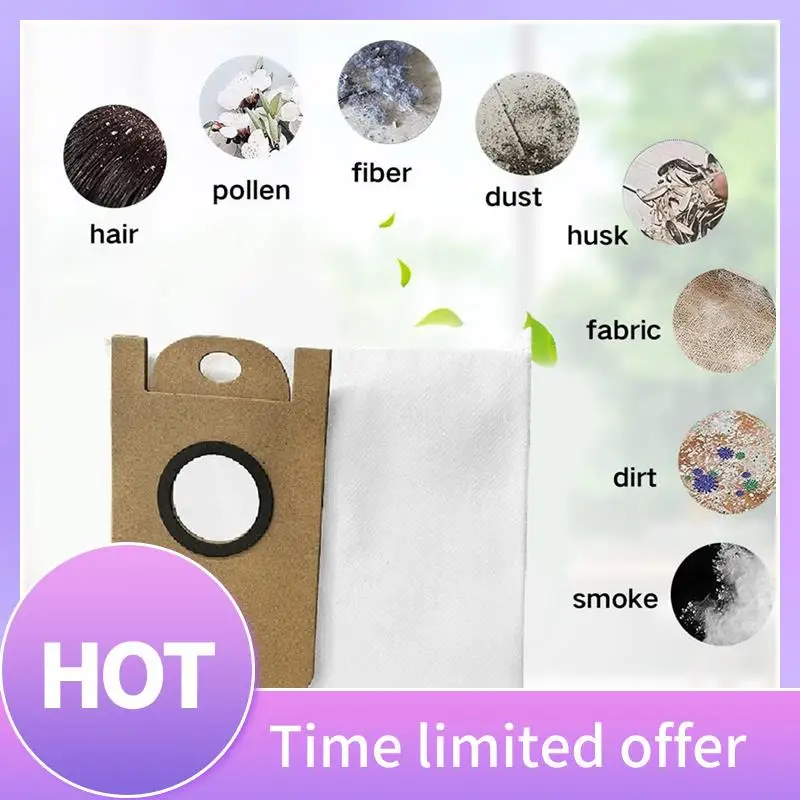 6Pcs Dust Bags Replacement For Imou L11 / L11 Pro Robot Vacuum Cleaner Easy To Install And Remove
6Pcs Dust Bags Replacement For Imou L11 / L11 Pro Robot Vacuum Cleaner Easy To Install And Remove