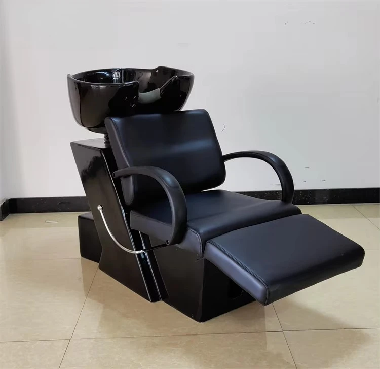 Black Leather Color Massage Shampoo Bed with Shampoo Basin Pink Shampoo Station Chair for Hair Salon
Black Leather Color Massage Shampoo Bed with Shampoo Basin Pink Shampoo Station Chair for Hair Salon
