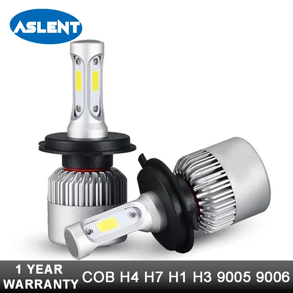 2PCS S2 H4 High Low Beam H7 H11 9005 9006 LED Car Headlight Bulbs 12v 24v COB Chips H3 H13 9004 9007 Led Auto Headlamp Fog Light
2PCS S2 H4 High Low Beam H7 H11 9005 9006 LED Car Headlight Bulbs 12v 24v COB Chips H3 H13 9004 9007 Led Auto Headlamp Fog Light