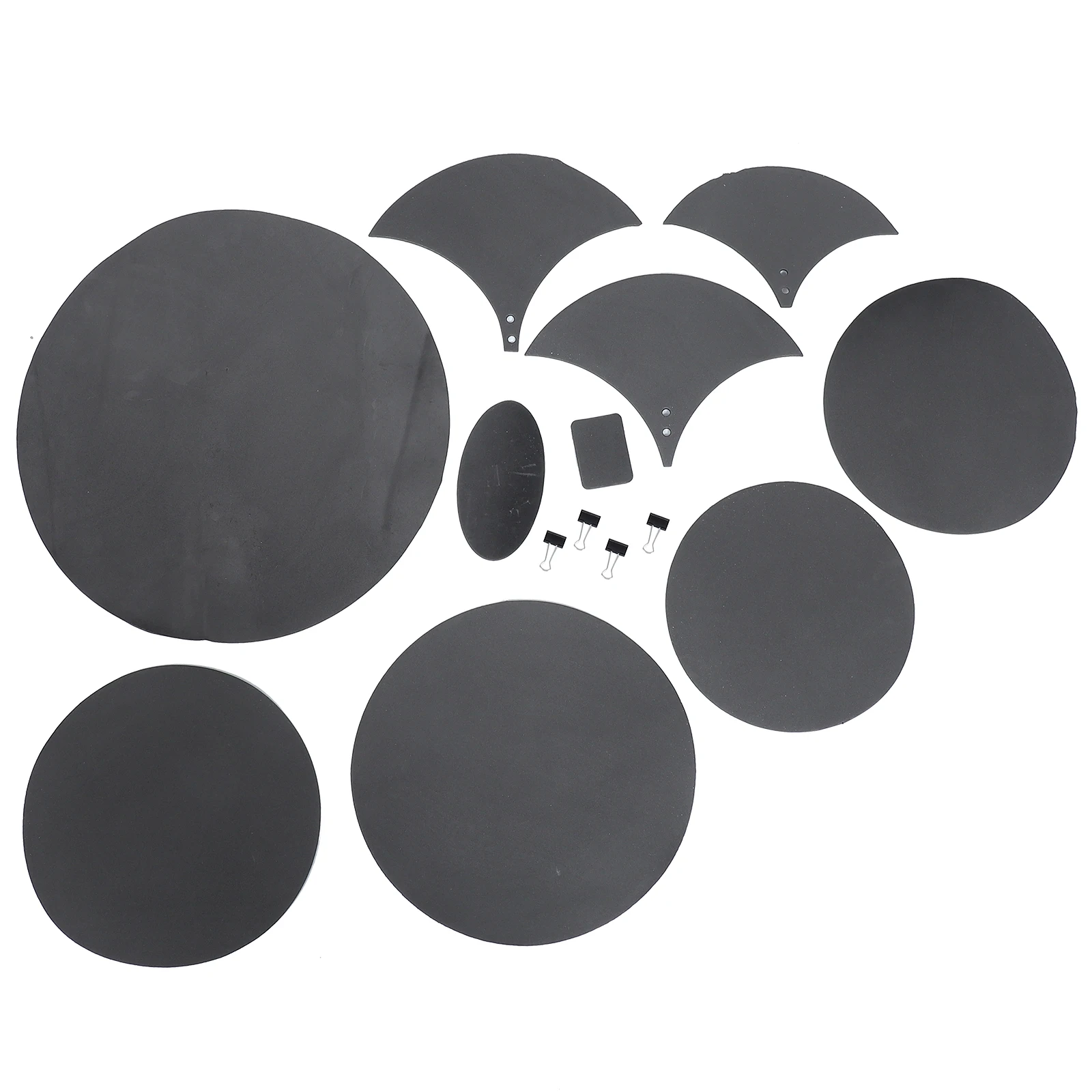 14Pcs Drum Mute Pads Set 5Drums 3Cymbals Sponge Silencer Pad 4Clamps 1SandingBeltPad 1WaistPad Adjustable Durable Professional
14Pcs Drum Mute Pads Set 5Drums 3Cymbals Sponge Silencer Pad 4Clamps 1SandingBeltPad 1WaistPad Adjustable Durable Professional