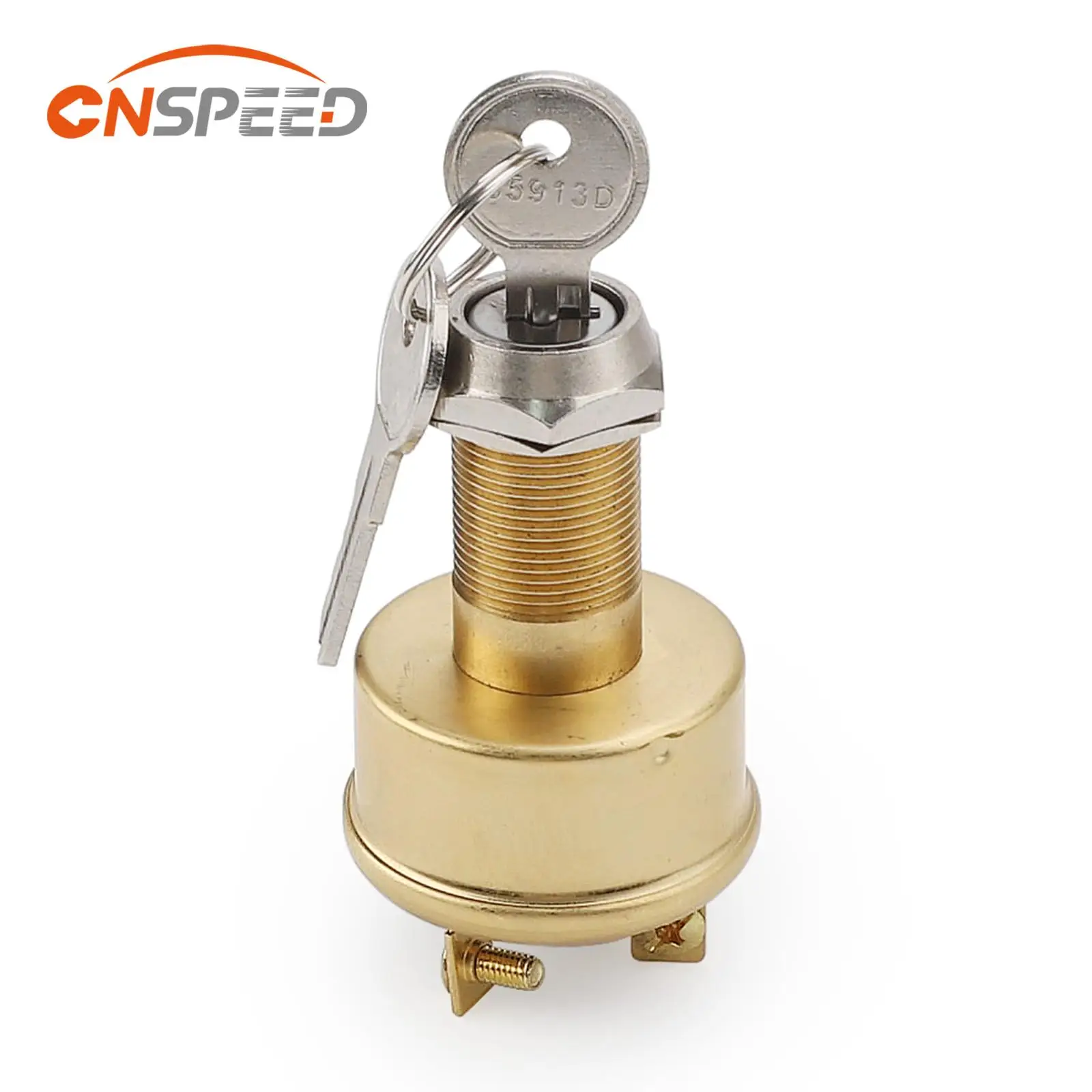 Новый морской латунный переключатель зажигания CNSPEED, латунный 3 клеммы, 3 положения, сверхмощный выключаемый старт для морского автомобиля, автофургона
Новый морской латунный переключатель зажигания CNSPEED, латунный 3 клеммы, 3 положения, сверхмощный выключаемый старт для морского автомобиля, автофургона