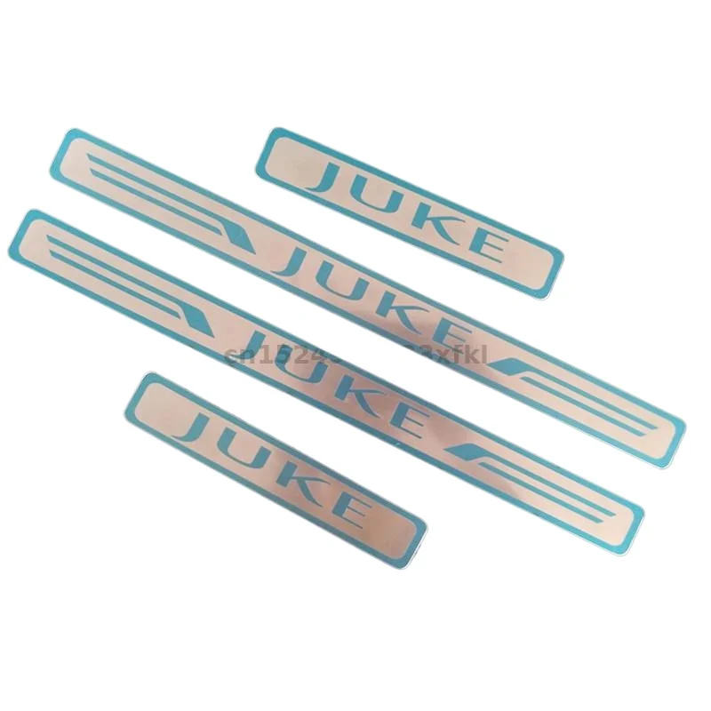 For Nissan Juke 2010-2020 4pcs/set High-quality Stainless Steel Door Sill Cover Welcome Pedal Trim Car-styling Accessories
For Nissan Juke 2010-2020 4pcs/set High-quality Stainless Steel Door Sill Cover Welcome Pedal Trim Car-styling Accessories
