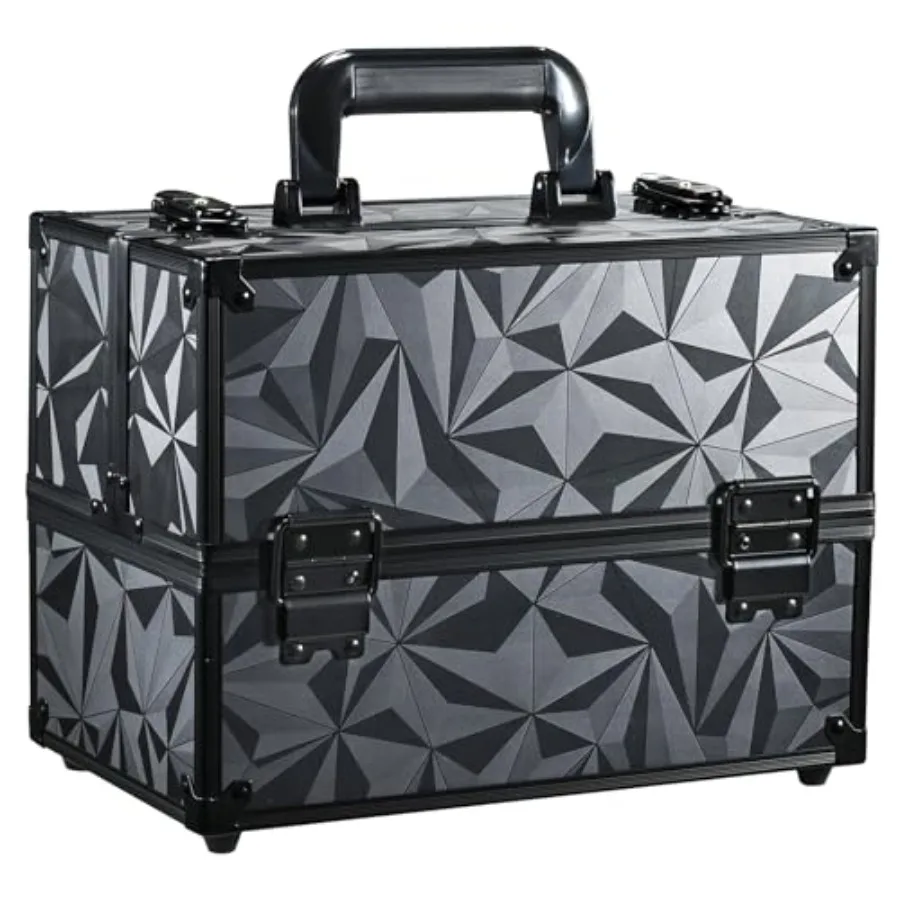 Makeup Train Case Makeup Case 11.8 Inch Large Cosmetic Box Organizer Travel Storage Professional Make Up Train Carrying Case wi
Makeup Train Case Makeup Case 11.8 Inch Large Cosmetic Box Organizer Travel Storage Professional Make Up Train Carrying Case wi
