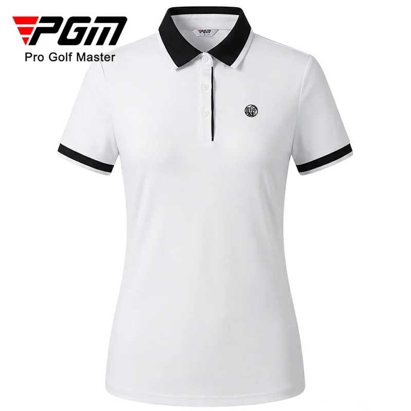 PGM Golf Women Short Sleeved T-shirt Spring Summer Polo Shirts Sports Top Clothing YF885
PGM Golf Women Short Sleeved T-shirt Spring Summer Polo Shirts Sports Top Clothing YF885
