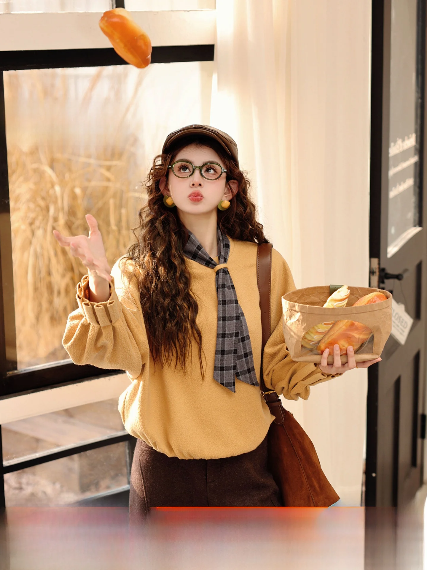 Женская толстовка Jiacheli Golden Wheat Field 2025: Новинка, свободный крой, повседневная, осень-зима, из полиэстера, вискозы и спандекса, круглый вырез
Женская толстовка Jiacheli Golden Wheat Field 2025: Новинка, свободный крой, повседневная, осень-зима, из полиэстера, вискозы и спандекса, круглый вырез