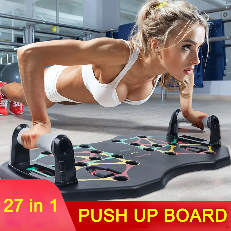 27 in 1 Multi-function Push Up Board Muscle Training Home Fitness Exercise Stands GYM Push-Up Sports Portable Equipment Tools
27 in 1 Multi-function Push Up Board Muscle Training Home Fitness Exercise Stands GYM Push-Up Sports Portable Equipment Tools