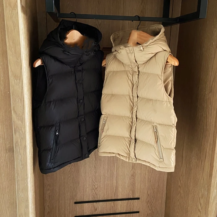 Winter Women's Quilted Vest OL Sle Briti Plaid Hooded Padded Jaet Couple Matching Streetwear Regular Fit White Du down
Winter Women's Quilted Vest OL Sle Briti Plaid Hooded Padded Jaet Couple Matching Streetwear Regular Fit White Du down