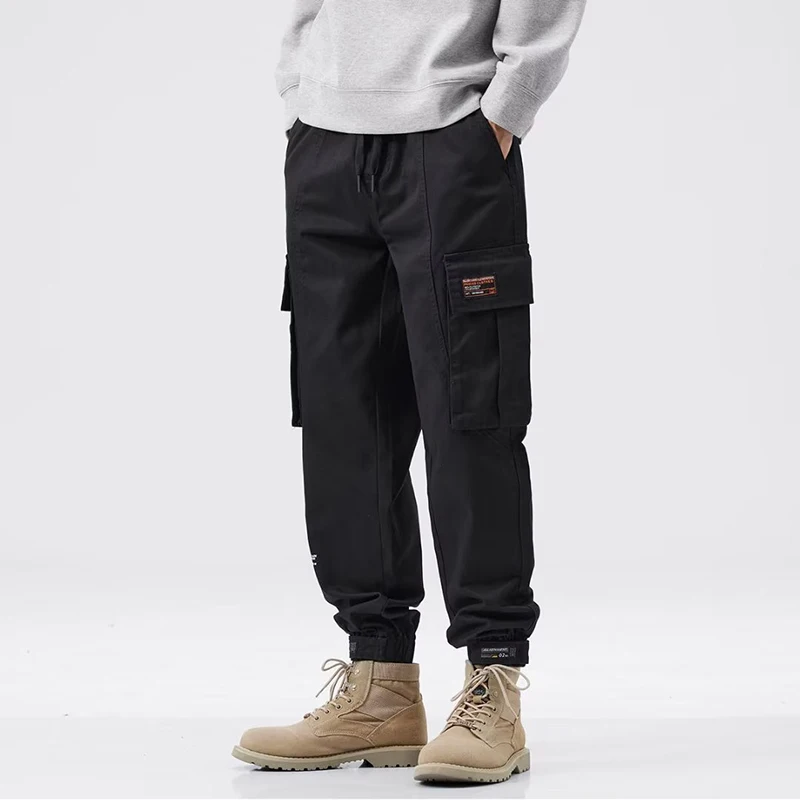 Men Japanese Style Casual Pants Male Loose Plus Size Straight Leg Brand Trousers Fashion Large Pocket Comfortable Cargo Pants
Men Japanese Style Casual Pants Male Loose Plus Size Straight Leg Brand Trousers Fashion Large Pocket Comfortable Cargo Pants