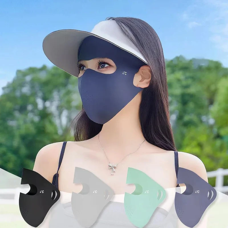 1summer Full Face Mask Sun Protection Men Women Face Mask For Outdoor Travel Ice Sense Breathable Elastic
1summer Full Face Mask Sun Protection Men Women Face Mask For Outdoor Travel Ice Sense Breathable Elastic 