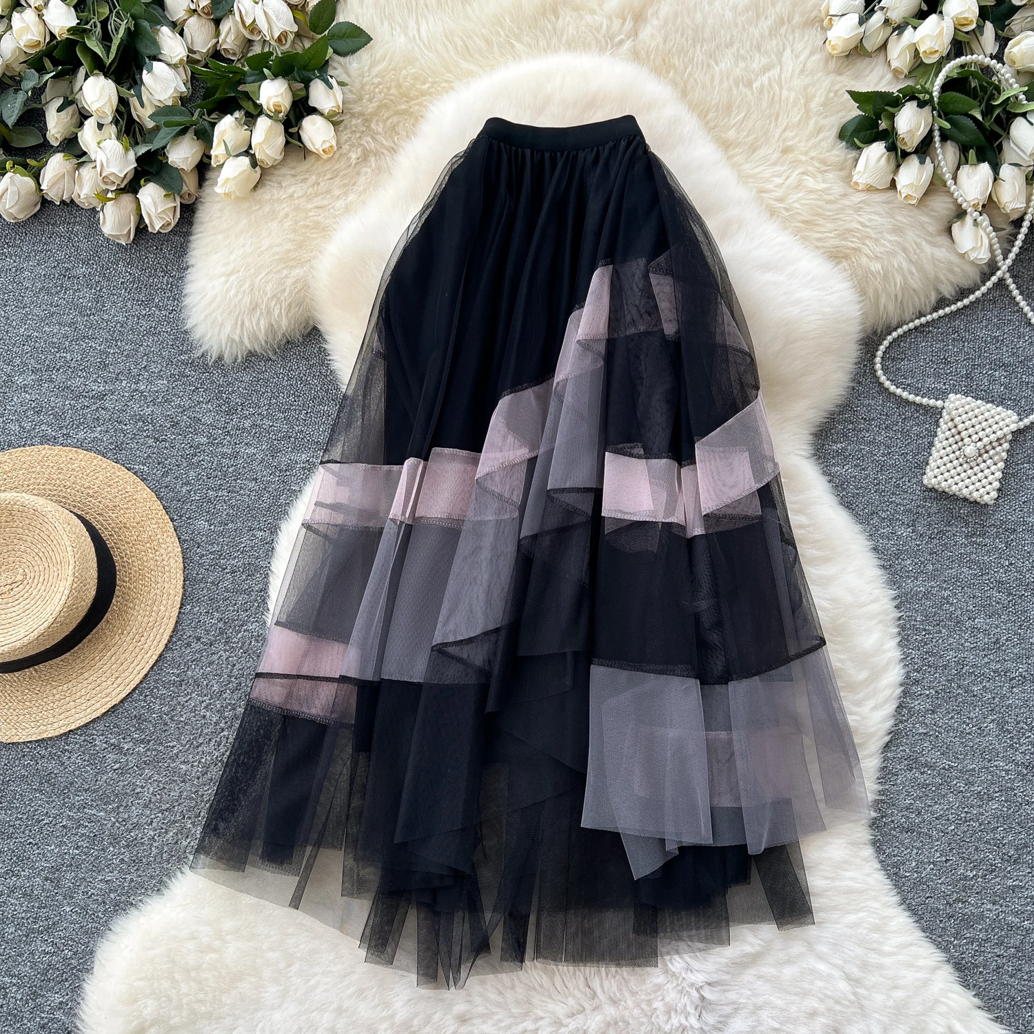 Women Chic asymmetrical Elegant mesh Sexy Skirt High Waist Fashion Vintage Wrap Skirt Summer Clothing
Women Chic asymmetrical Elegant mesh Sexy Skirt High Waist Fashion Vintage Wrap Skirt Summer Clothing