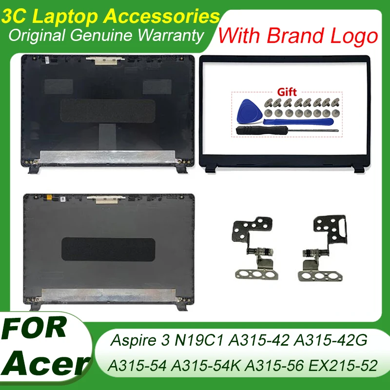 Laptop N19C1 Case For Acer Aspire 3 A315-42 A315-42G A315-54 A315-54K A315-56 LCD Back Cover Rear Lid Bezel Hinges Top Case A315
Laptop N19C1 Case For Acer Aspire 3 A315-42 A315-42G A315-54 A315-54K A315-56 LCD Back Cover Rear Lid Bezel Hinges Top Case A315