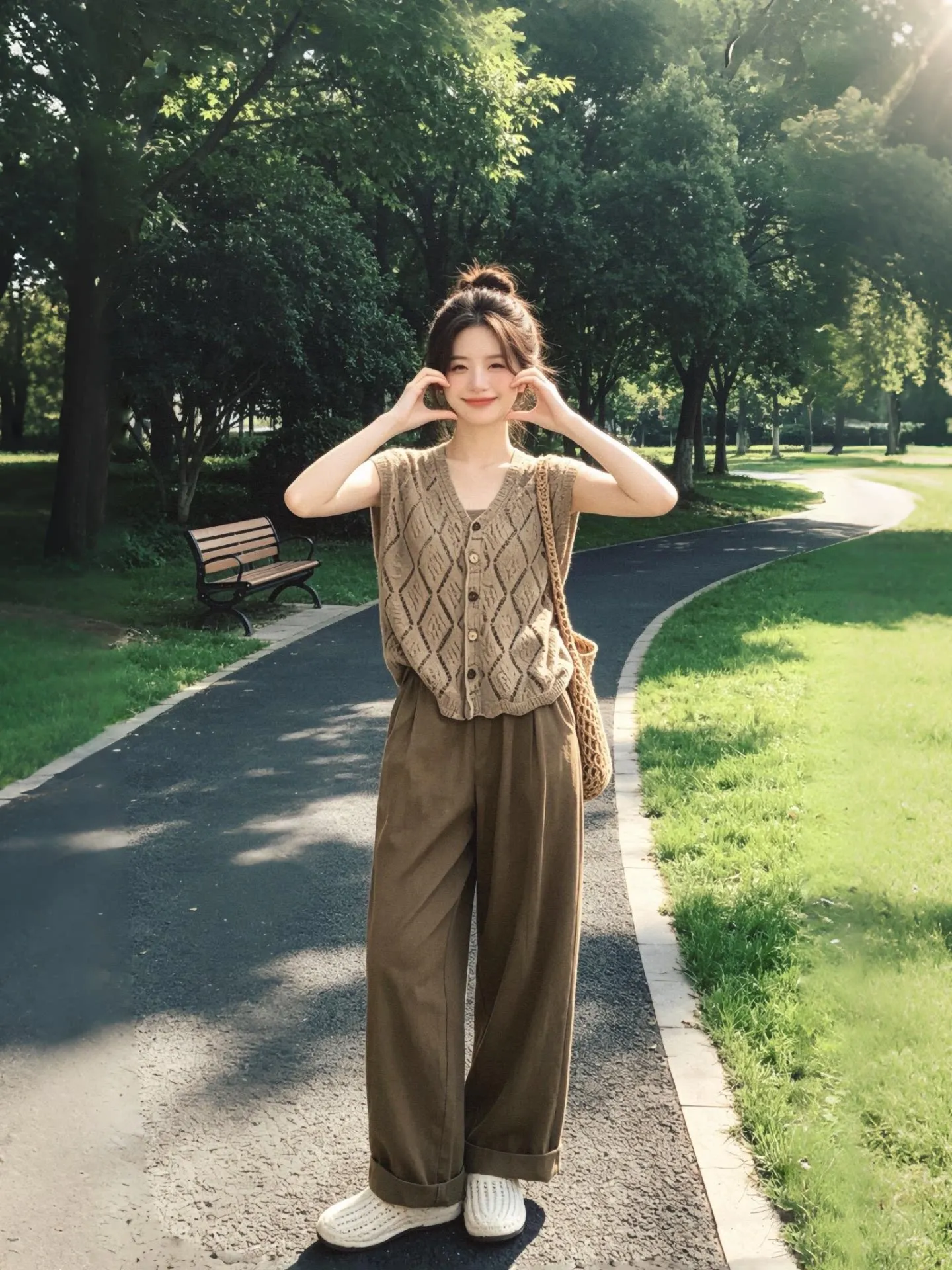 Summer 2026 New Korean Style High Waist Loose Wide Leg Pants Pure Color Simple Design Casual Trousers plus Size Fashion Ladies
Summer 2026 New Korean Style High Waist Loose Wide Leg Pants Pure Color Simple Design Casual Trousers plus Size Fashion Ladies