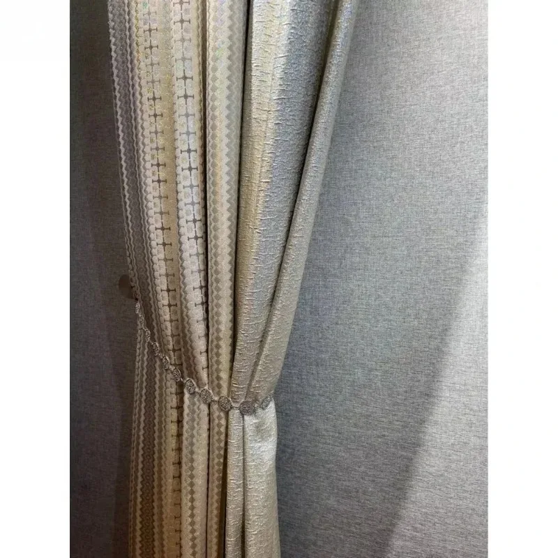 Fashion Luxury High Precision Jacquard Opaque Heat Insulation Modern Curtains for Living Room Dining Bedroom White Tulle
Fashion Luxury High Precision Jacquard Opaque Heat Insulation Modern Curtains for Living Room Dining Bedroom White Tulle