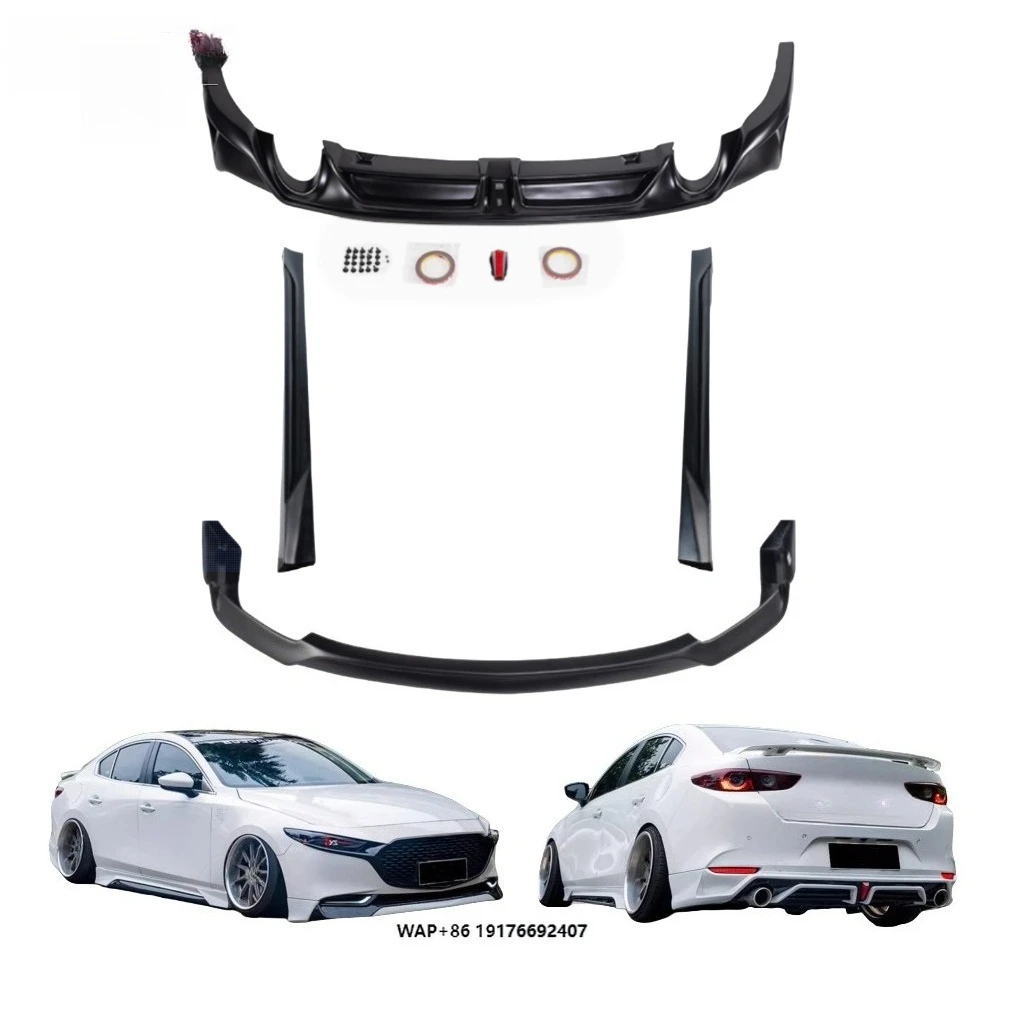 High Quality Car Body Kit for 3 Upgrade Yofer Style Auto Parts Front Lip Rear Diffuser Side Skirts Tuning PP Hot Sales
High Quality Car Body Kit for 3 Upgrade Yofer Style Auto Parts Front Lip Rear Diffuser Side Skirts Tuning PP Hot Sales