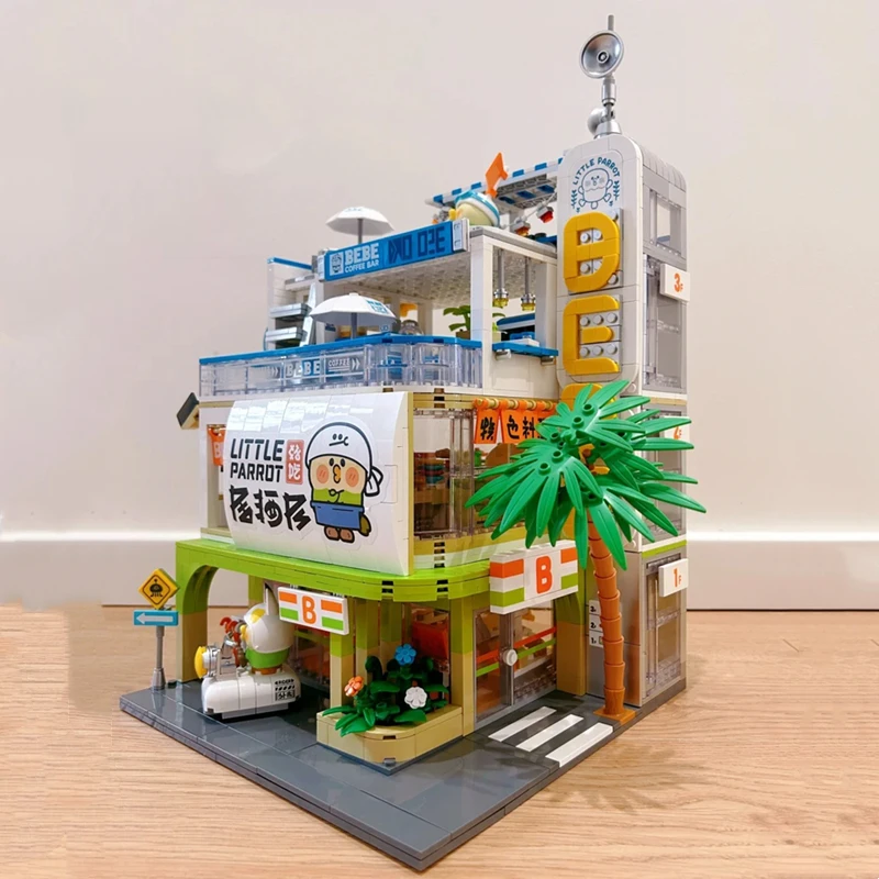 Конструктор MINISObebe Play City Street View House, милый детский подарок на день рождения, декоративные украшения
Конструктор MINISObebe Play City Street View House, милый детский подарок на день рождения, декоративные украшения